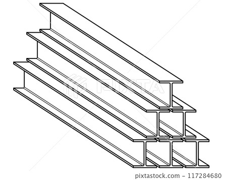 鋼架插畫素材 鋼架插畫素材 117284680