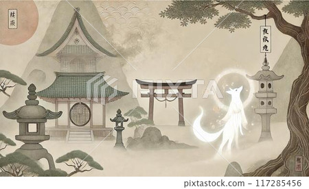 福克斯和鳥居 117285456