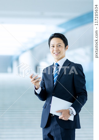 Male businessman suit Male businessman suit 117285634