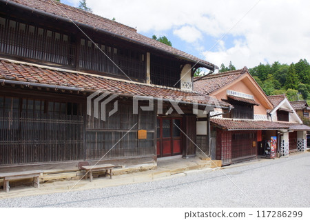 The townscape of Fukiya in Bitchu, Fukiya Furusato Village 117286299