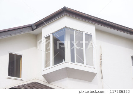 Triangular bay window - Detached house Triangular bay window - Detached house 117286333
