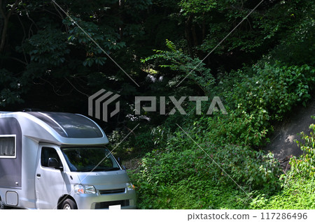 Summer camper trip: Tsuyoshimizu Falls (Numata City, Gunma Prefecture) Summer camper trip: Tsuyoshimizu Falls (Numata City, Gunma Prefecture) 117286496