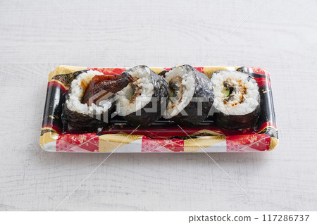 烤鰻魚厚壽司 117286737