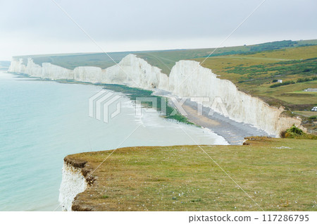 Seven Sisters under a cloudy sky Seven Sisters under a cloudy sky 117286795