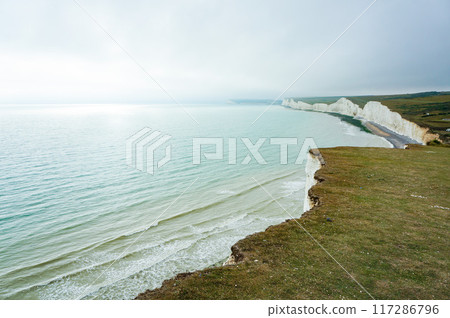 Endless cliffs in the sea Endless cliffs in the sea 117286796