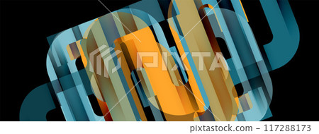 Dynamic waves, flowing lines, stripes vector geometric elements minimal pattern. Vector Illustration For Wallpaper, Banner, Background, Card, Book Illustration, landing page Dynamic waves, flowing lines, stripes vector geometric elements minimal pattern. Vector Illustration For Wallpaper, Banner, Background, Card, Book Illustration, landing page 117288173