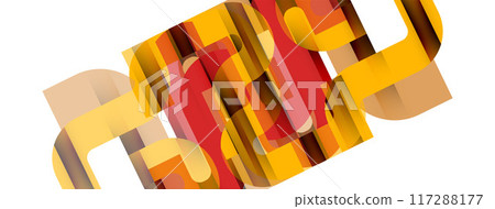 Dynamic waves, flowing lines, stripes vector geometric elements minimal pattern. Vector Illustration For Wallpaper, Banner, Background, Card, Book Illustration, landing page Dynamic waves, flowing lines, stripes vector geometric elements minimal pattern. Vector Illustration For Wallpaper, Banner, Background, Card, Book Illustration, landing page 117288177
