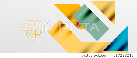 Minimal composition abstract lines and triangles background. Vector Illustration For Wallpaper, Banner, Background, Card, Book Illustration, landing page Minimal composition abstract lines and triangles background. Vector Illustration For Wallpaper, Banner, Background, Card, Book Illustration, landing page 117288215