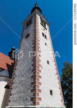 St. Mary's Church on Lake Bled, Slovenia 117288460