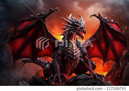 Volcano Dragon Volcano Dragon 117289793