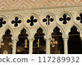 Tracery of the Doge's Palace 117289932