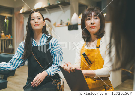 髮廊 練習 理髮師 117291567
