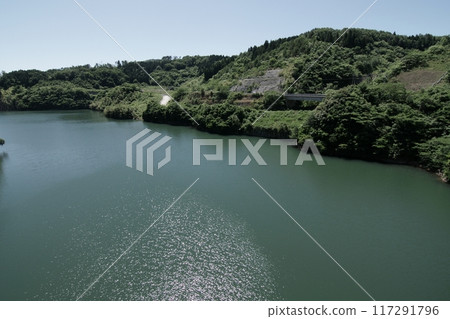 鳥取縣四季漫步夏季遠野水庫 鳥取縣四季漫步夏季遠野水庫 117291796