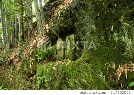 Kumano Kodo (Jizo of Fujishirozaka) [Kainan City, Wakayama Prefecture] 117292031