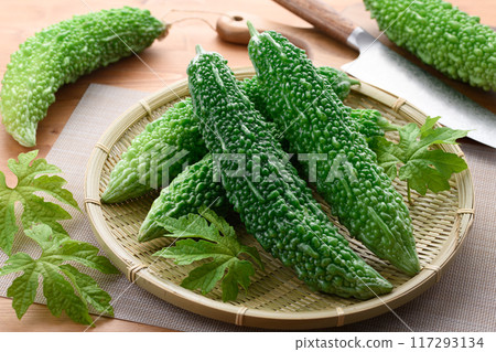 夏季蔬菜苦瓜 117293134