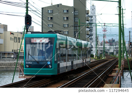 [M] Hiroshima Electric Railway Miyajima Line 5000 Series Green Mover (Line 2: Hiroshima ⇔ Hiroshima Electric Railway Miyajimaguchi) 117294645