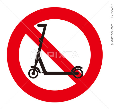 Electric kick scooters are prohibited 117295215