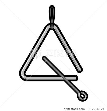 Educational Instrument Illustration: Triangle 117296121