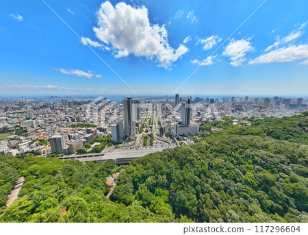 從六甲山看神戶市 117296604