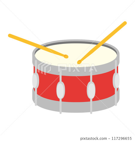 教育樂器插畫：小鼓 117296655