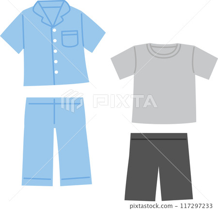 Short sleeve men's pajamas Short sleeve men's pajamas 117297233