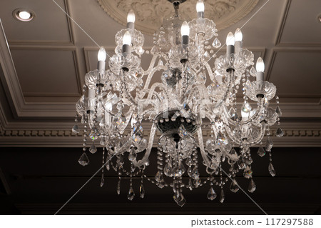 Luxurious chandelier Luxurious chandelier 117297588