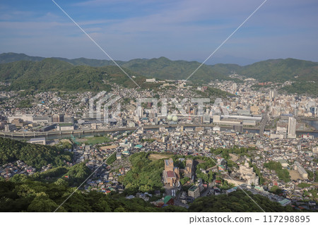 View from Observatory Nagasaki City, Nagasaki Prefecture May 13 2024 117298895
