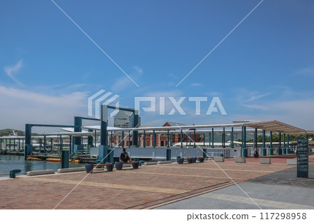 May 13 2024 the landscape of the Sasebo Portside Park, japan May 13 2024 the landscape of the Sasebo Portside Park, japan 117298958