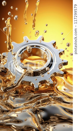 Motor oil in the mechanism of a car engine: care for durability and efficiency. car engine with lubricant oil on repairing. Concept of lubricate motor oil Motor oil in the mechanism of a car engine: care for durability and efficiency. car engine with lubricant oil on repairing. Concept of lubricate motor oil 117299579