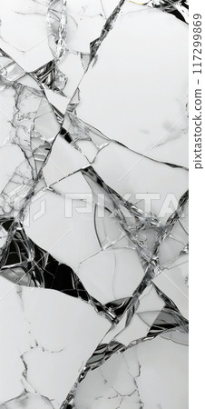 Cracked glass Cracked glass 117299869