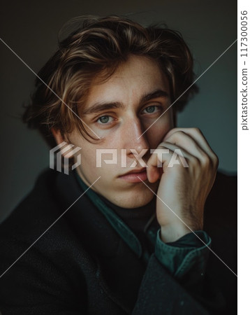 Melodic maestro: Frederic Francois Chopin, polish composer, pianist, celebrated for his enchanting melodies, innovative piano techniques, shaping romantic era with his profound musical expressions. 117300056