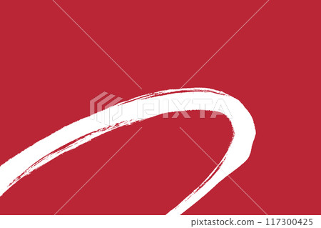 Japanese-style brush-touch background illustration Japanese-style brush-touch background illustration 117300425