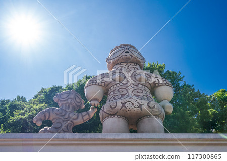 「青森縣」新綠八戶公園的風景 117300865