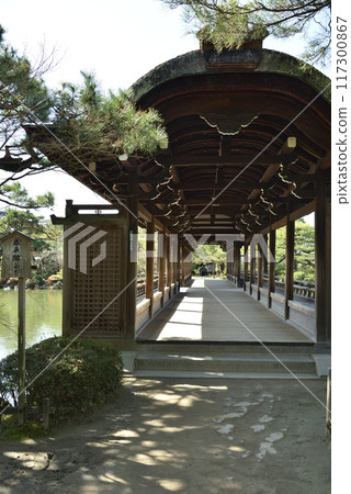 Heian Jingu Shrine East Garden Taiheikaku (Hashidono) Heian Jingu Shrine East Garden Taiheikaku (Hashidono) 117300867