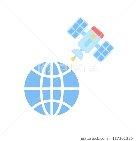 地球和人造衛星 117301350