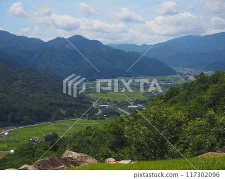 View from Takeda Castle Ruins View from Takeda Castle Ruins 117302096