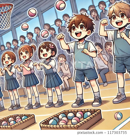 運動會(投擲球) 運動會(投擲球) 117303735