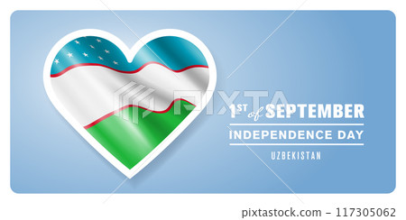 Uzbekistan happy independence day greeting card, banner vector illustration Uzbekistan happy independence day greeting card, banner vector illustration 117305062