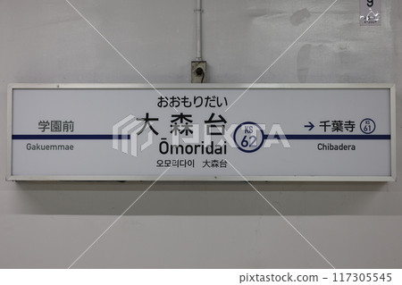 Omoridai Station sign 117305545