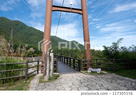 Komagane City, Nagano Prefecture_Komakusa Bridge 5_October 2023 117305556