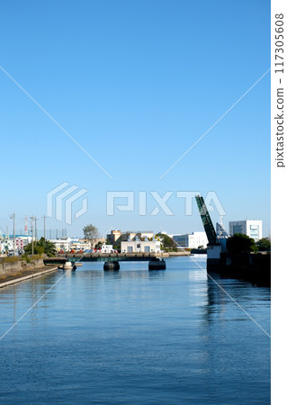 Minato Ward, Nagoya City, Aichi Prefecture_Nagoya Port Jumping Bridge 6_October 2023 Minato Ward, Nagoya City, Aichi Prefecture_Nagoya Port Jumping Bridge 6_October 2023 117305608