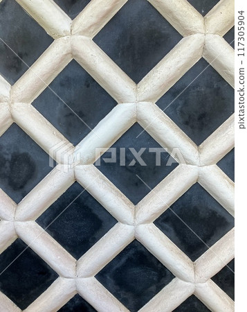 Japanese style pattern_sea cucumber wall 117305904