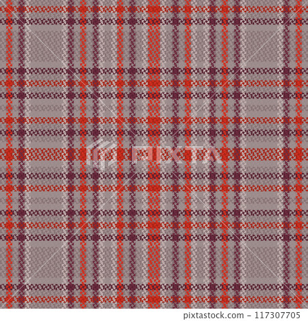 Tartan plaid pattern with texture. 117307705