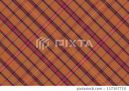 Tartan plaid pattern with texture. 117307718