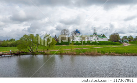 The Suzdal Kremlin, panoramic view. The Suzdal Kremlin, panoramic view. 117307991