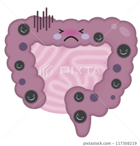 Unhealthy intestines 117308219