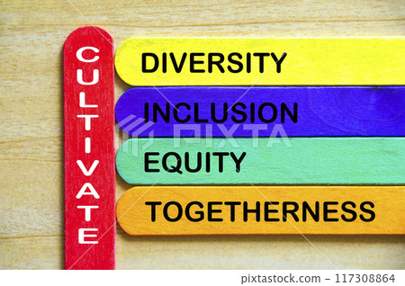 Top view of colored wooden sticks with customizable space for text. Copy space and color background concept. Top view of colored wooden sticks with customizable space for text. Copy space and color background concept. 117308864