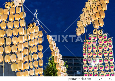 東北夏祭 秋田竿燈節 竿燈節 秋田縣 秋田市 東北夏祭 秋田竿燈節 竿燈節 秋田縣 秋田市 117309039
