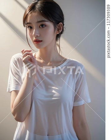 Young lady's portrait 117309389