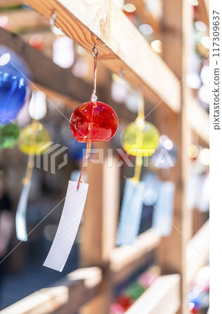 夏季熊野神社（熊野大社）風鈴裝飾「奏」山形縣南陽市 117309637